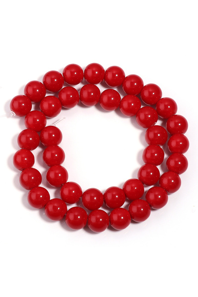 choice2 10mm approx 35pcs 4 6 8 10 12mm Red Coral Stone Beads Round Loose Spa...