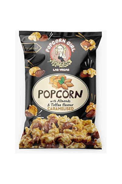 SERANO Popcorn caramelizat cu migdale 90 g 10 buc