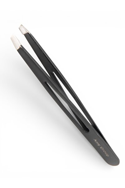 AMY GROUP Stainless Steel Eyebrow Tweezers – Professional Precision