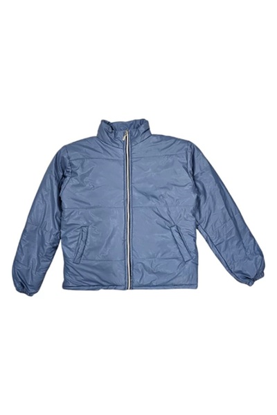 1way Stylish and warm women's jacket in a single color
