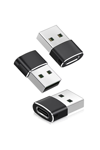 Choice 3PCS 5 Pack USB 2.0 to Type C Adapter USB C Female to USB A Male Charg...