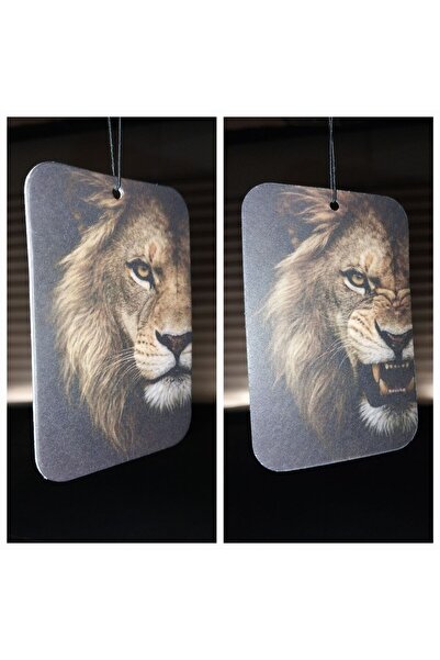 metetti Aslan Figürlü Çift Taraflı Oto Kokusu 1 Adet