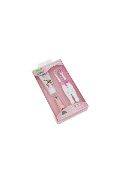 EXA اكسا طقم معجون اسنان كرز مع فرشاة اطفال و هديه