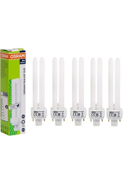 Osram Home Decorative High Quality and Durable, 4 Pin Double Twin Tube CFL Bu...