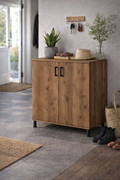 258 MoLife 4 Raflı 2 Kapaklı Ayakkabılık, Mutfak , Banyo, Yatak Odası, Çok Am...