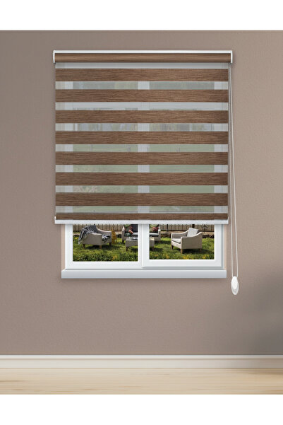 Perdego Gelincik Serisi Kırçıllı Tarçın Rengi - Yüksek Kaliteli Bambu Zebra P...