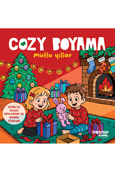 Cozy Boyama - Mutlu Yıllar - Boya, Kopart, As