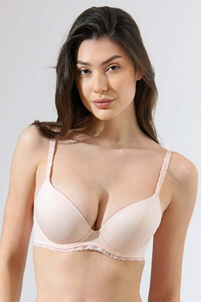 Piera ELLA R1692 pink low-cut soft cup bra