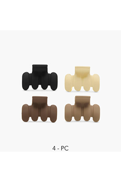 Lifestyle Pack of 4 Textured Hair Clamp