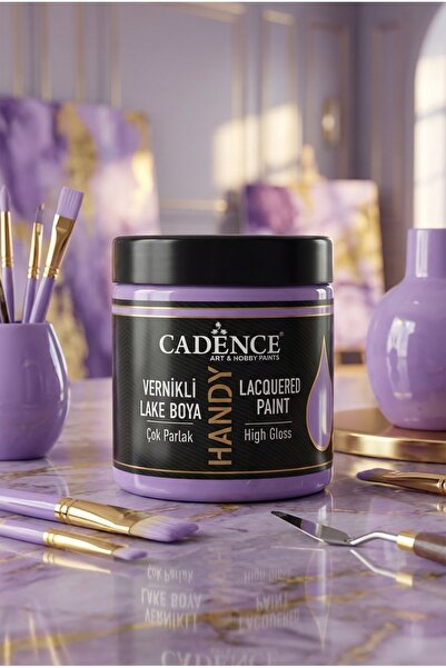 Cadence Handy Lake Parlak L038 Lila 250 ml Boya Tüm Yüzeyler İçin Kokusuz Ver...