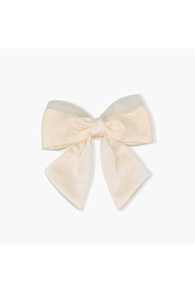 Lifestyle مشبك شعر معدني على شكل فيونكة