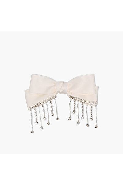 Lifestyle مشبك شعر على شكل فيونكة مزين