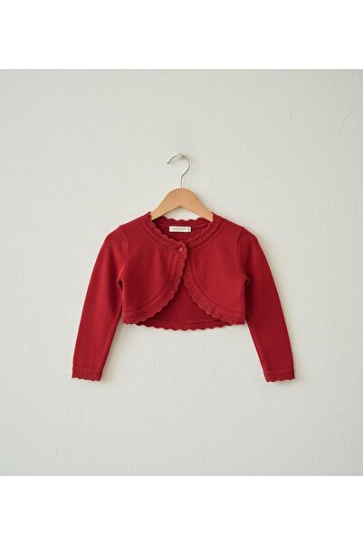 Csp Cassiope Lace Look Transitional Knitwear Baby Bolero