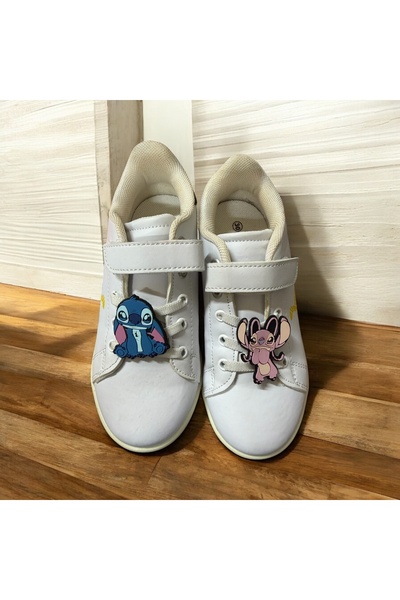 Buki'nin Atölyesi Spor Ayakkabı Bağcık Jibbitz / Charm / Süsü Klipsli STİTCH ...