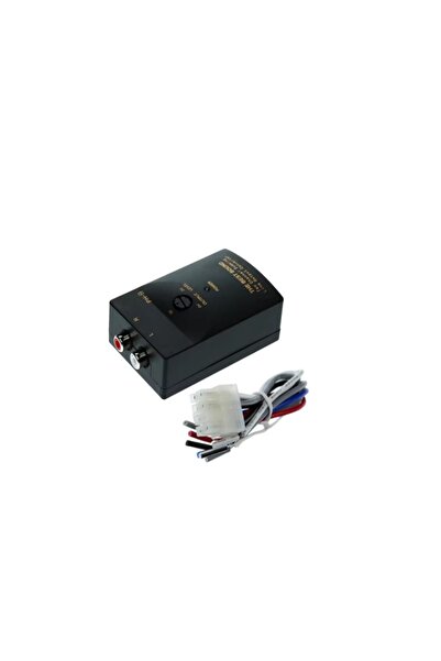 OEM Car audio adapter STEREO HIGH TO LOW 50W 1A HI (speakers) - LOW (2x RCA)