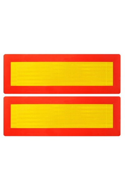 Avex Σετ ανακλαστικών πλακών για φορτηγά "LONG VEHICLE"