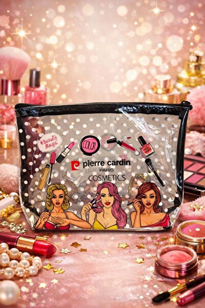 Pierre Cardin Козметика Iconic Beauty Прозрачна чантичка за грим