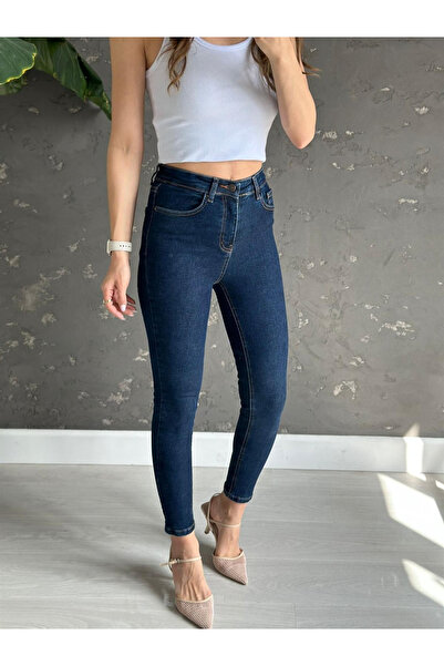 My Blog Blugi skinny bleumarin - 7773