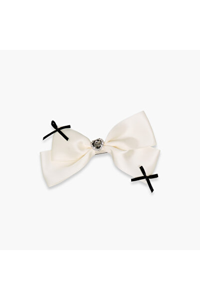 Lifestyle مشبك شعر معدني على شكل فيونكة