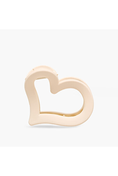 Lifestyle Heart Hair Clamp with Matte Finish