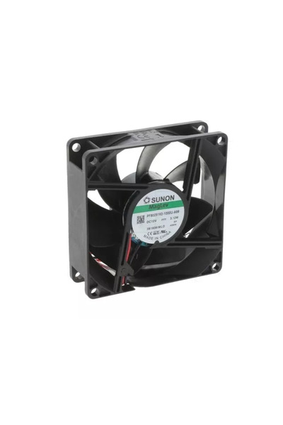 OEM Ventilator DC axial 12VDC 80x80x25 mm 4500rot./min 96.85m3/h 43.1dBA Vapo...