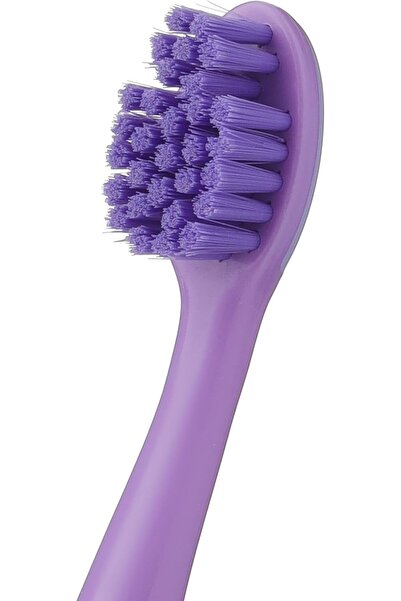 PESITRO UltraClean Spirit Ultra Soft Toothbrush with Tongue Cleaner, Purple, 3780, Ages 6-9 Years