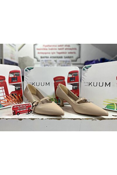KUUM LONDON Kuum K145-26265 Fashion Fantazi̇ Comfortable Daily Heel Shoes