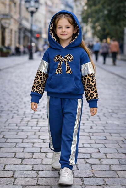 inowesta trend Set de trening de lux pentru fete, cu două fire, 100% bumbac, ...