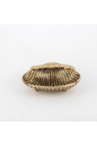 Mikasa Moor Antique Gold Seashell Bowl 19X7Cm