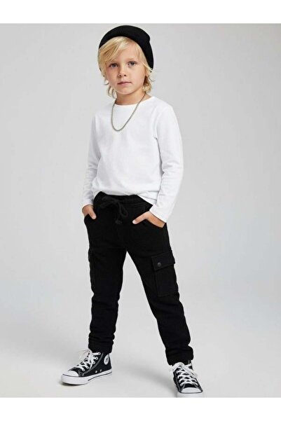 Zekids Παντελόνι Cargo με ελαστική μέση για αγόρια