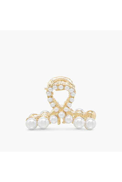 Lifestyle مشبك شعر مزين بالمعدن