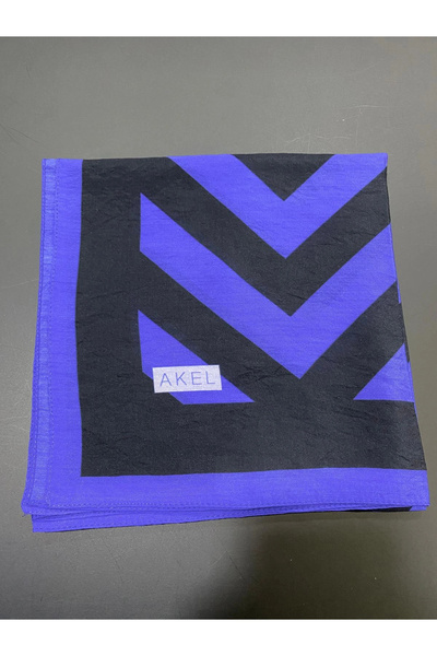 Akel Patterned Viscose Cotton Scarf 9611-08