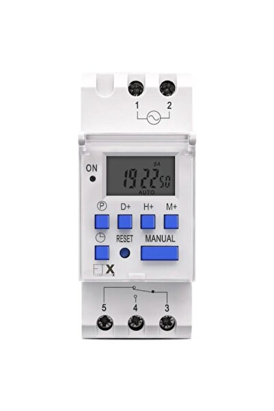 FUSIONTECHX Ψηφιακό προγραμματιζόμενο ρελέ χρονοδιακόπτη