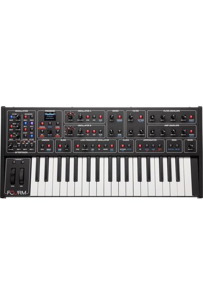 Sequential Fourm Compact Polyphonic Analog Synthesizer
