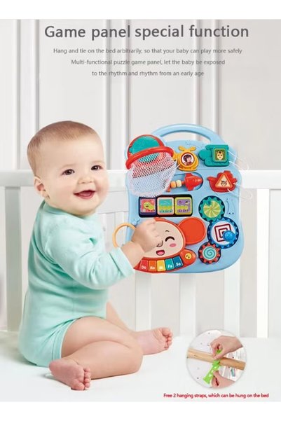 Generic Music Baby Activity Table Baby Early Learning Toy Table Sensory Toy Activity Center Educational Toy