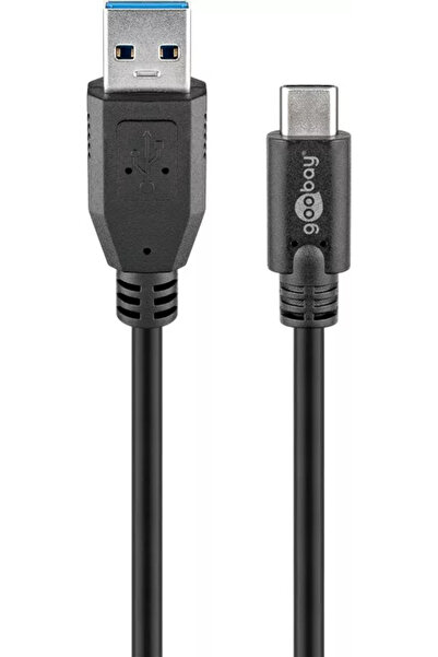 goobay Cablu USB type C tata - USB 3.0 tata 3m negru