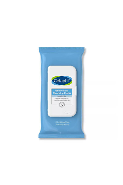 Cetaphil Yüz ve Vücut İçin Nazik Temizleme ve Makyaj Mendilleri 25'li
