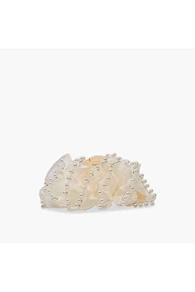 Lifestyle مشبك شعر مزين باللؤلؤ