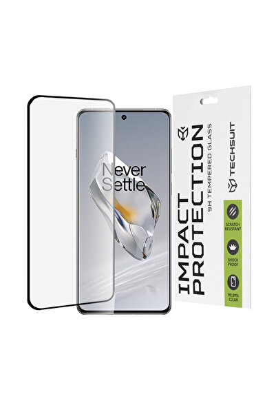 Techsuit Folie sticla OnePlus 12 111D Full Glue Full Cover, negru