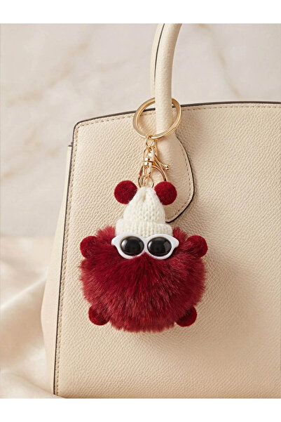 yedideri زينة حقيبة على شكل جني من القطيفة الإبداعية