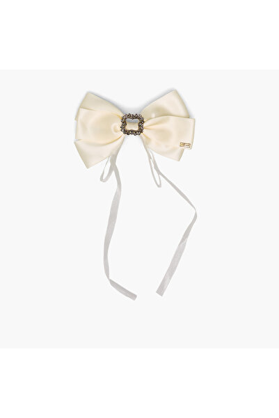 Lifestyle مشبك شعر معدني على شكل فيونكة