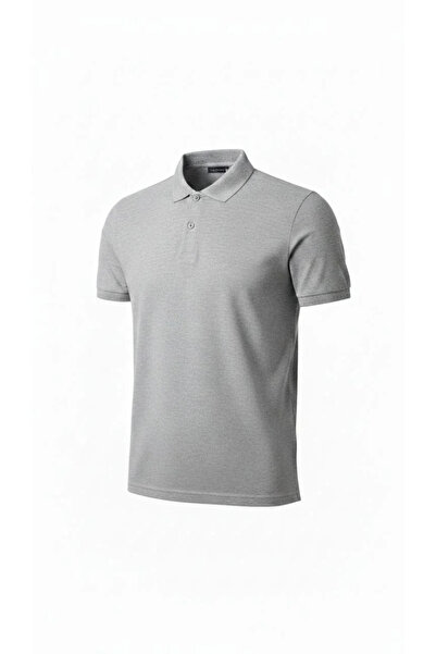 BLACK MODBLACK Men's Pique Fabric Button-Up Collar Regular Fit Casual Short S...