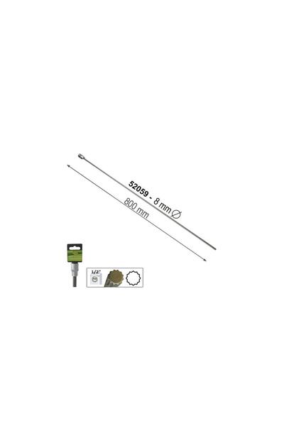 JBM T-BAR WITH EXTRA LONG SQUARE 12 FACE - 800 MM 1/2 8 MM