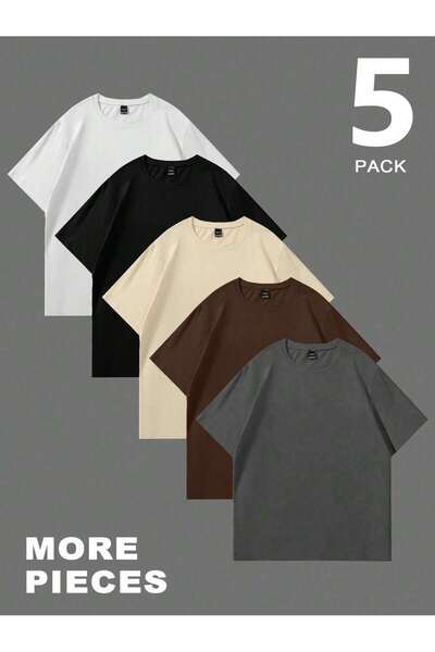 EYAX MODA 5 ΤΕΜΑΧΙΑ ΠΑΚΕΤΟ ΠΡΟΣΦΟΡΑΣ AVANTAJ ΜΠΛΟΥΖΑΚΙΑ ΜΕ ΛΑΙΜΟΥΡΓΙΑ ΚΥΚΛΟΦΟ...