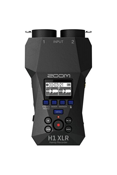 Zoom H1 XLR Digital Handy Recorder (Siyah)