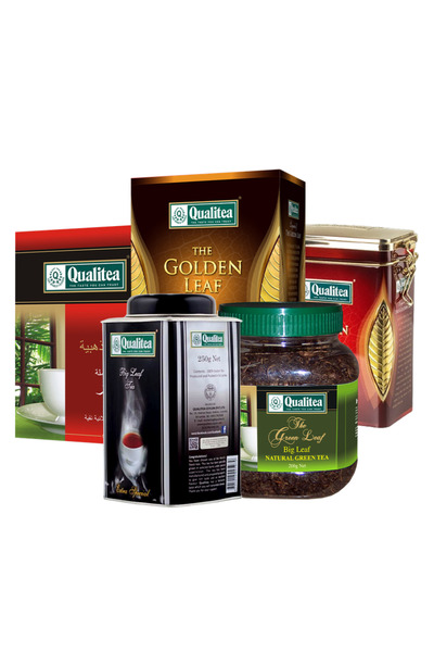 Qualitea Golden Leaf Tea Package - 5 Products
