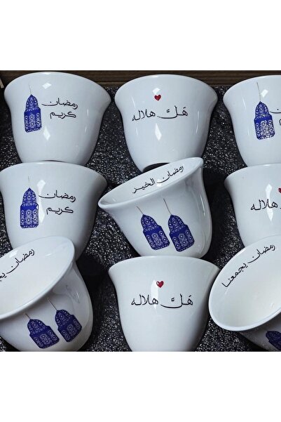 FLONA فناجيل رمضان طباعة UV 12 فنجال