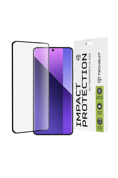 Techsuit Folie sticla Xiaomi Redmi Note 13 Pro+ 5G 111D Full Glue Full Cover,...