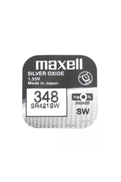 Maxell Baterie ceas SR421SW V348 1.55V oxid de argint 1buc