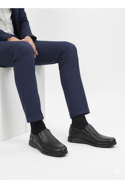 Tomato Bags Pantofi pentru bărbați din piele naturală, ortopedici, elastici, ...